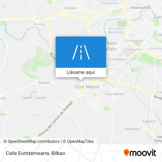 Mapa Calle Euntzemearra