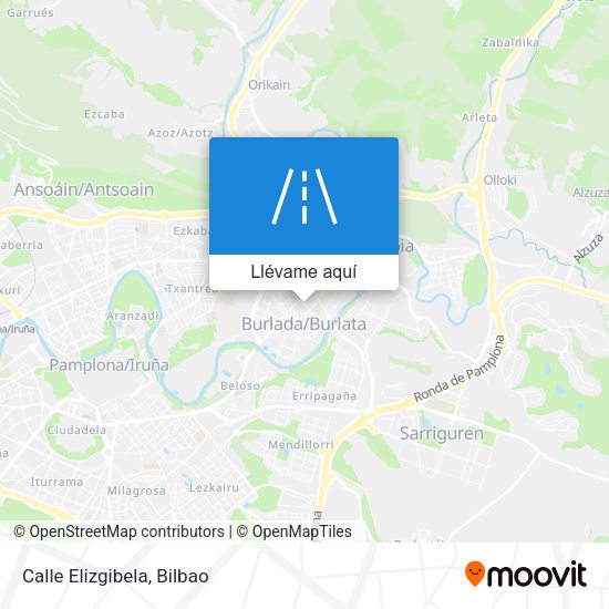 Mapa Calle Elizgibela