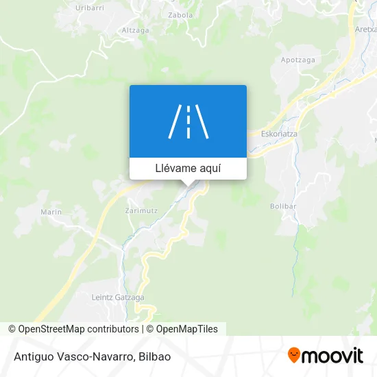 Mapa Antiguo Vasco-Navarro