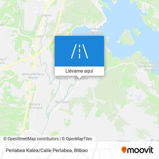 Mapa Perlabea Kalea/Calle Perlabea