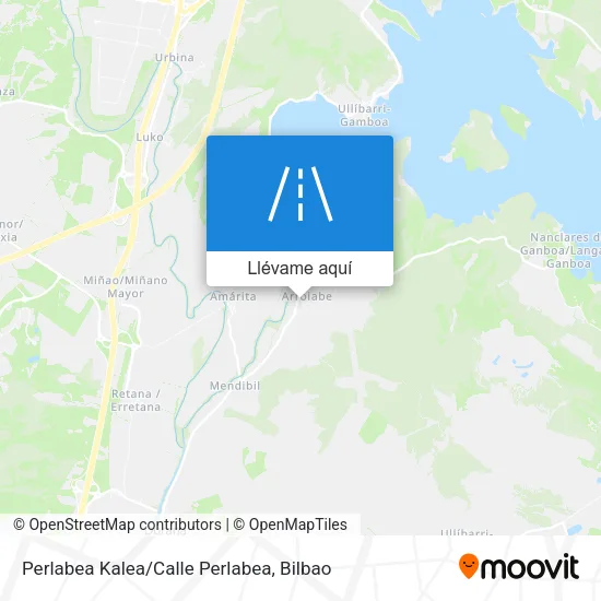 Mapa Perlabea Kalea/Calle Perlabea