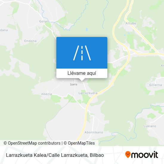 Mapa Larrazkueta Kalea / Calle Larrazkueta