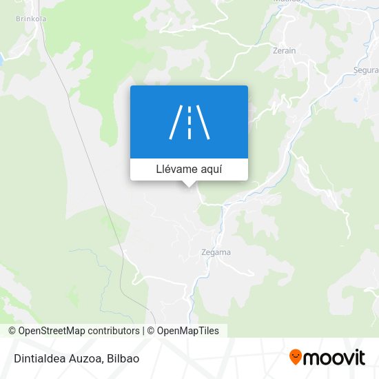 Mapa Dintialdea Auzoa