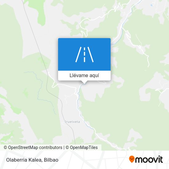 Mapa Olaberria Kalea