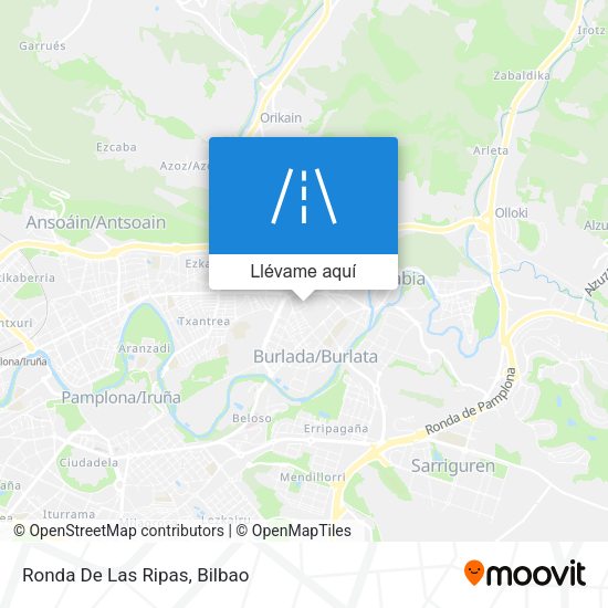Mapa Ronda De Las Ripas