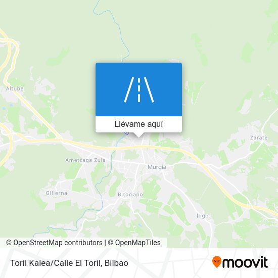 Mapa Toril Kalea/Calle El Toril