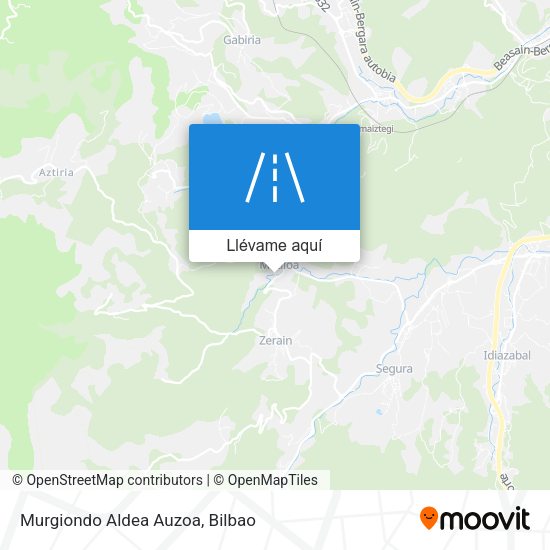 Mapa Murgiondo Aldea Auzoa