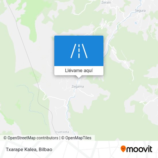 Mapa Txarape Kalea