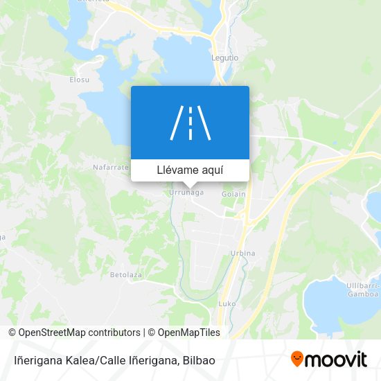Mapa Iñerigana Kalea / Calle Iñerigana