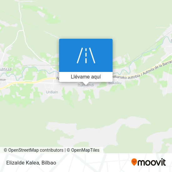 Mapa Elizalde Kalea