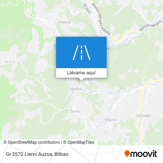 Mapa Gi-3572 Lierni Auzoa