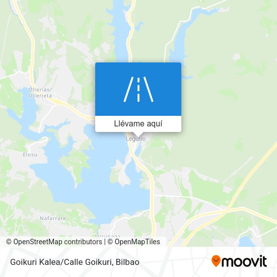 Mapa Goikuri Kalea/Calle Goikuri