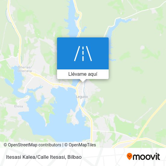 Mapa Itesasi Kalea/Calle Itesasi