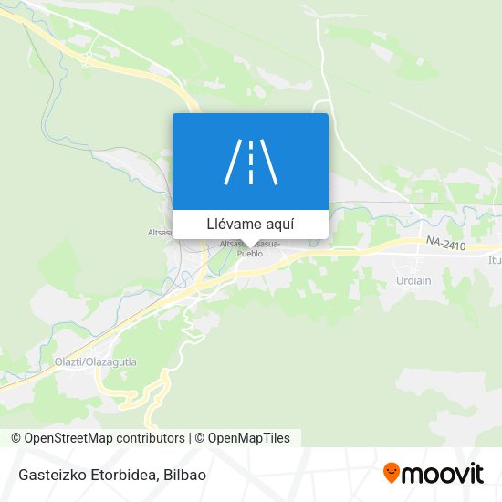 Mapa Gasteizko Etorbidea