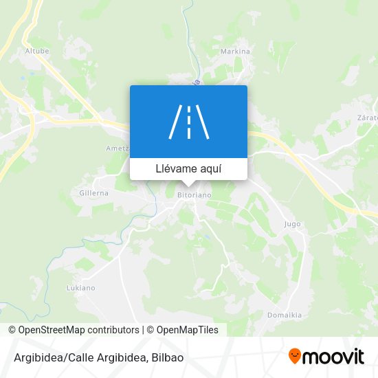 Mapa Argibidea/Calle Argibidea