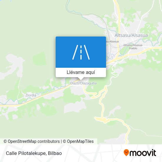 Mapa Calle Pilotalekupe