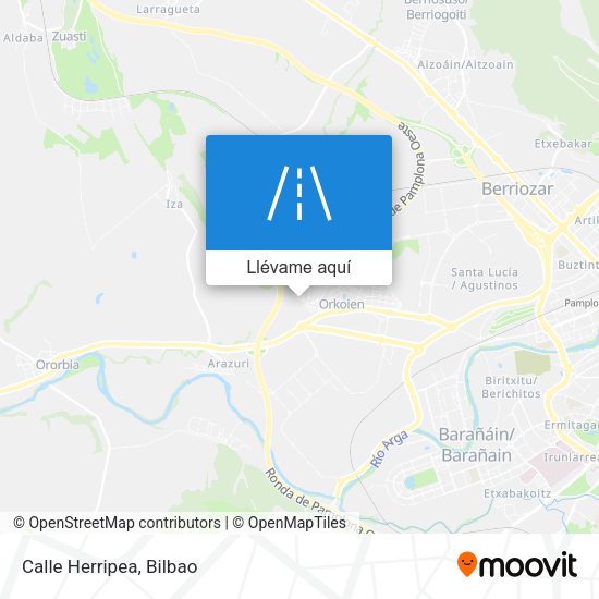 Mapa Calle Herripea