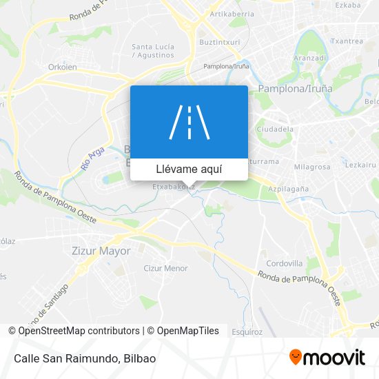 Mapa Calle San Raimundo