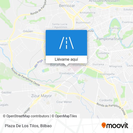 Mapa Plaza De Los Tilos