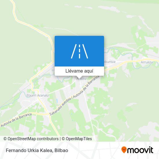 Mapa Fernando Urkia Kalea