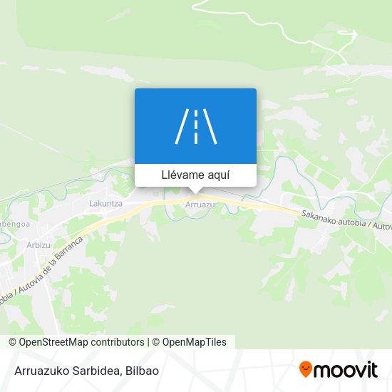 Mapa Arruazuko Sarbidea
