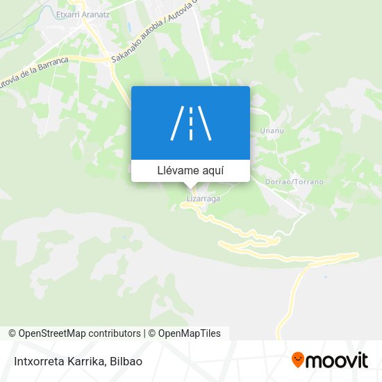 Mapa Intxorreta Karrika