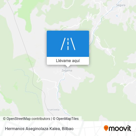 Mapa Hermanos Aseginolaza Kalea
