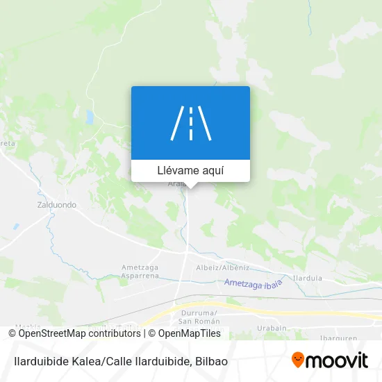 Mapa Ilarduibide Kalea / Calle Ilarduibide