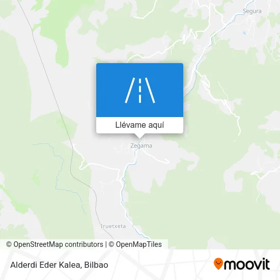 Mapa Alderdi Eder Kalea
