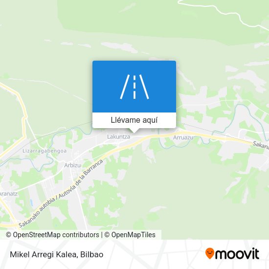Mapa Mikel Arregi Kalea