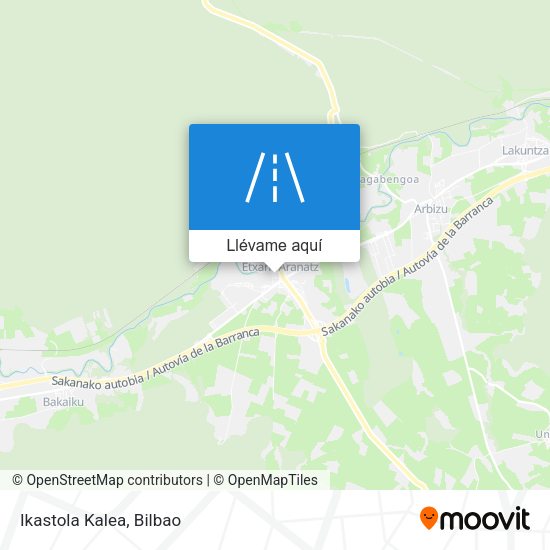 Mapa Ikastola Kalea