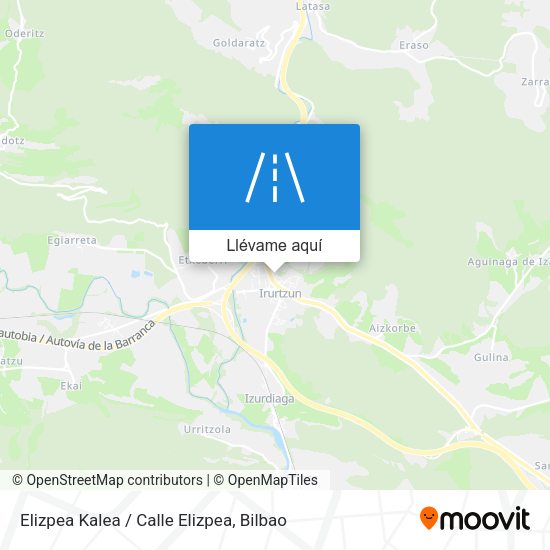 Mapa Elizpea Kalea / Calle Elizpea