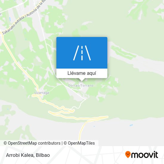 Mapa Arrobi Kalea