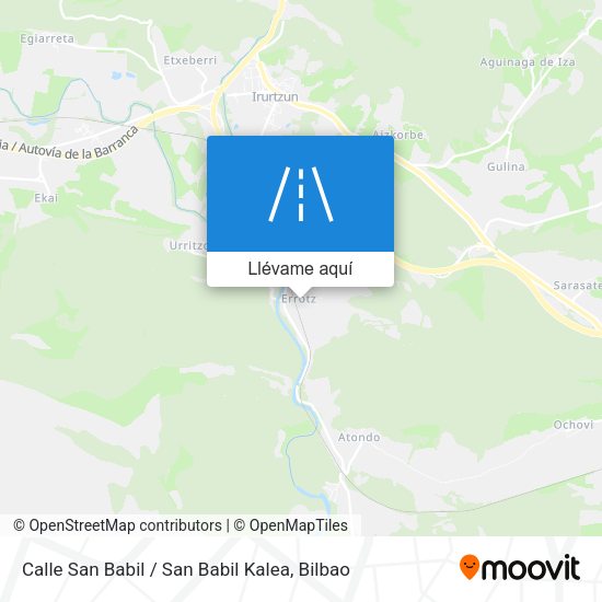 Mapa Calle San Babil / San Babil Kalea