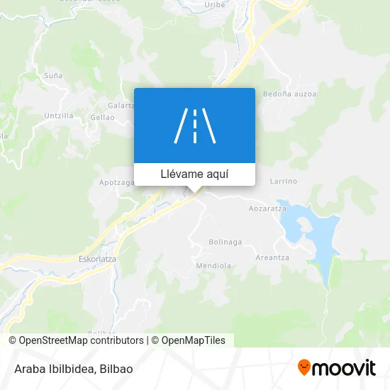 Mapa Araba Ibilbidea