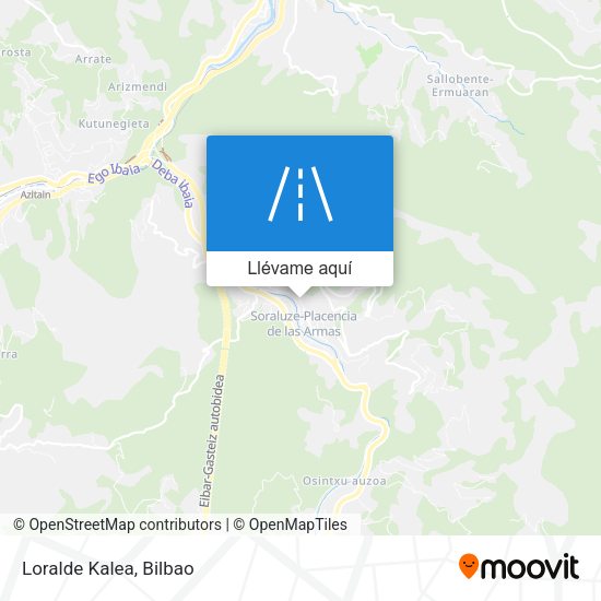 Mapa Loralde Kalea