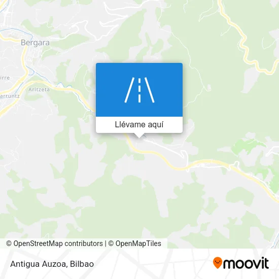 Mapa Antigua Auzoa