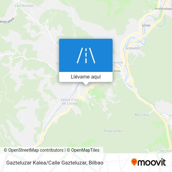 Mapa Gazteluzar Kalea / Calle Gazteluzar