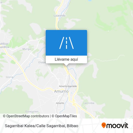 Mapa Sagarribai Kalea / Calle Sagarribai