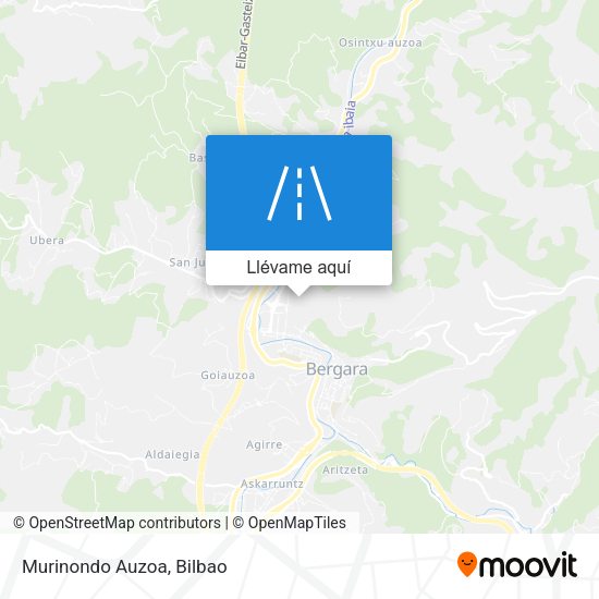 Mapa Murinondo Auzoa