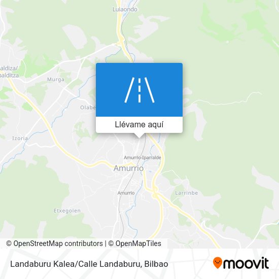 Mapa Landaburu Kalea / Calle Landaburu