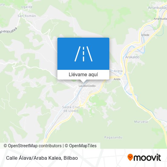 Mapa Calle Álava/Araba Kalea