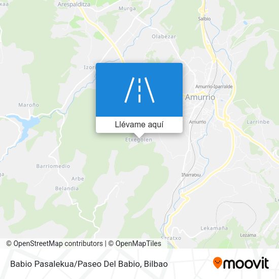 Mapa Babio Pasalekua / Paseo Del Babio