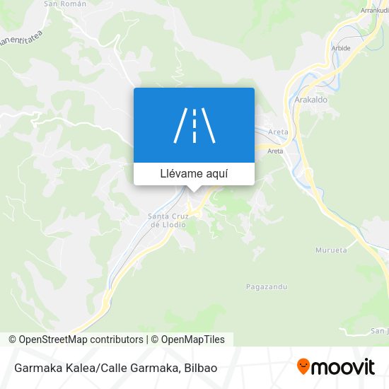 Mapa Garmaka Kalea/Calle Garmaka