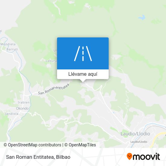 Mapa San Roman Entitatea