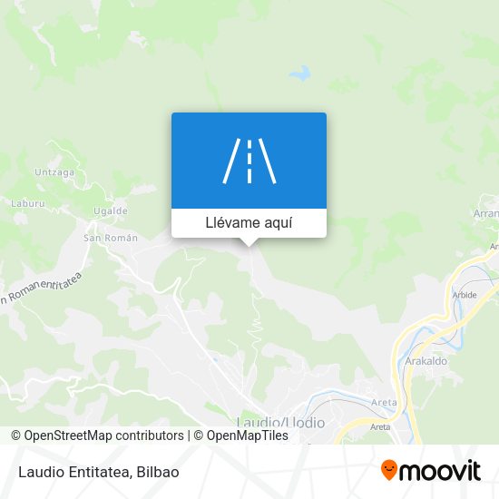 Mapa Laudio Entitatea
