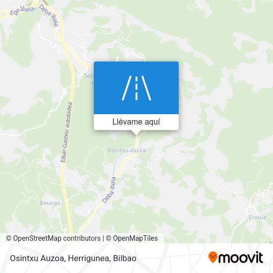 Mapa Osintxu Auzoa, Herrigunea