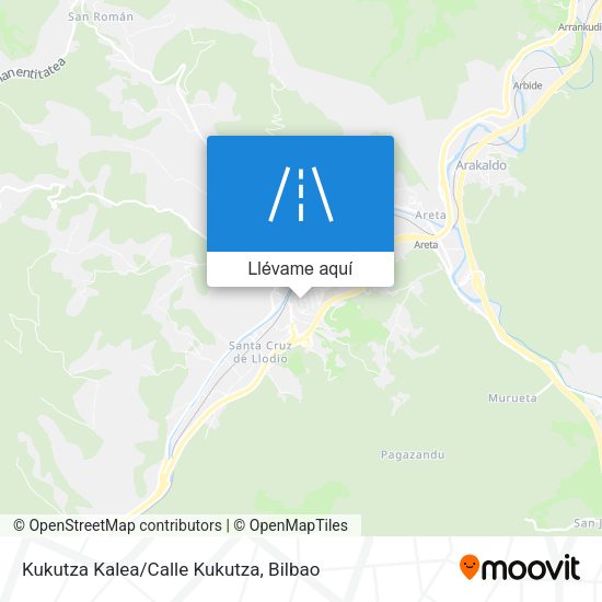 Mapa Kukutza Kalea/Calle Kukutza