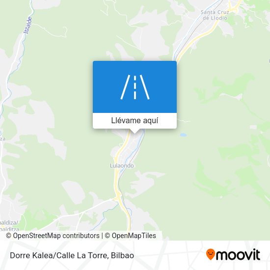 Mapa Dorre Kalea/Calle La Torre