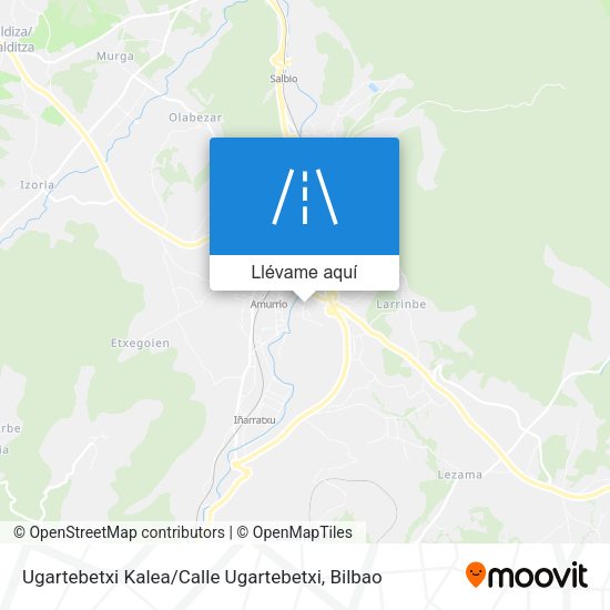 Mapa Ugartebetxi Kalea / Calle Ugartebetxi
